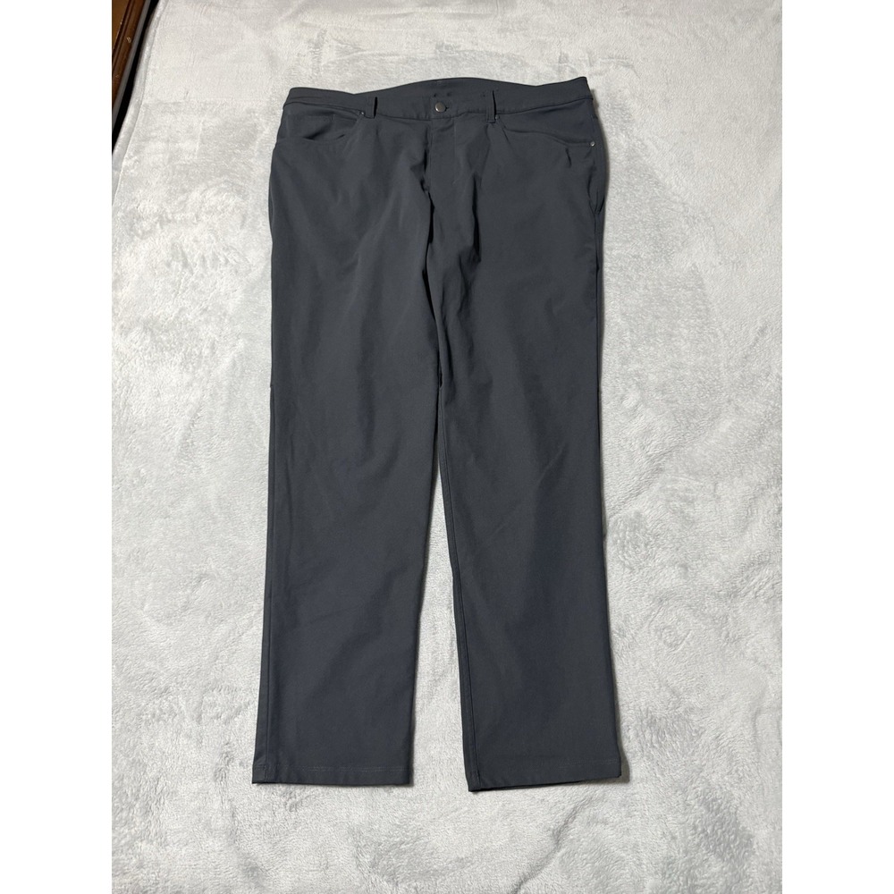 Lululemon Pants Mens 38 Gray ABC Pant Slim Warpstreme Chino 38x30